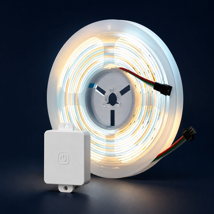 Tunable White Addressable COB LED Strip