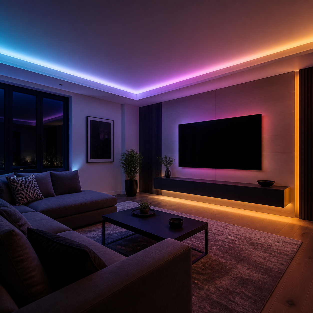Addressable COB LED Strip Kit with Controller Options - LEDVIBESHOP