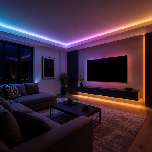 Addressable COB LED Strip Kit with Controller Options - LEDVIBESHOP