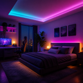 RGBIC COB LED Strip Kit with Plug Options - LEDVIBESHOP